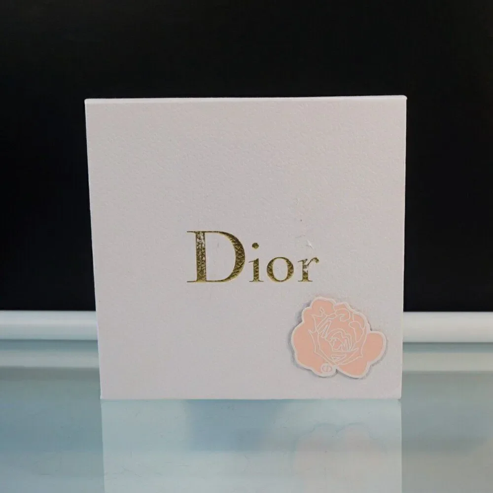 DIOR White And Gold Empty Classic Gift Storage Box